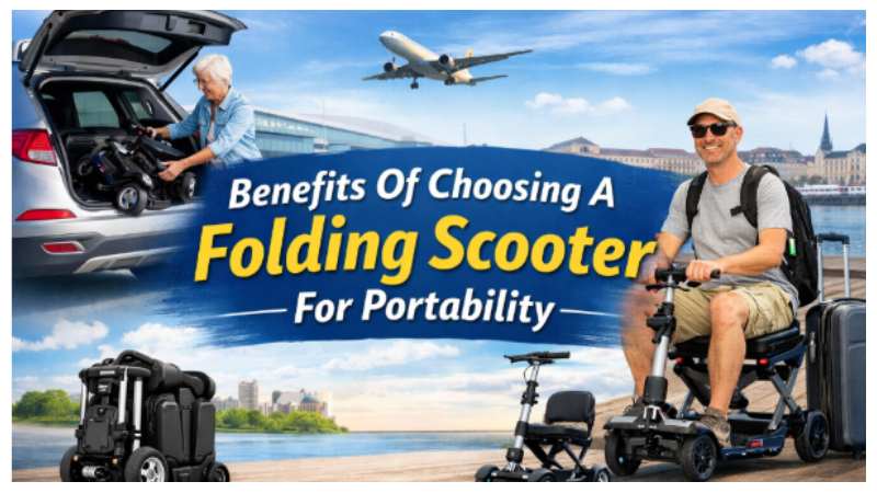  Benefits Of Choosing A Folding Scooter For Portability 
